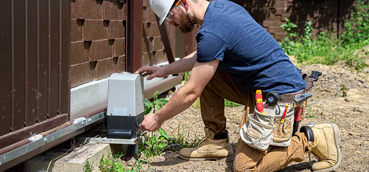 Electric Driveway Gate Installation Albertville